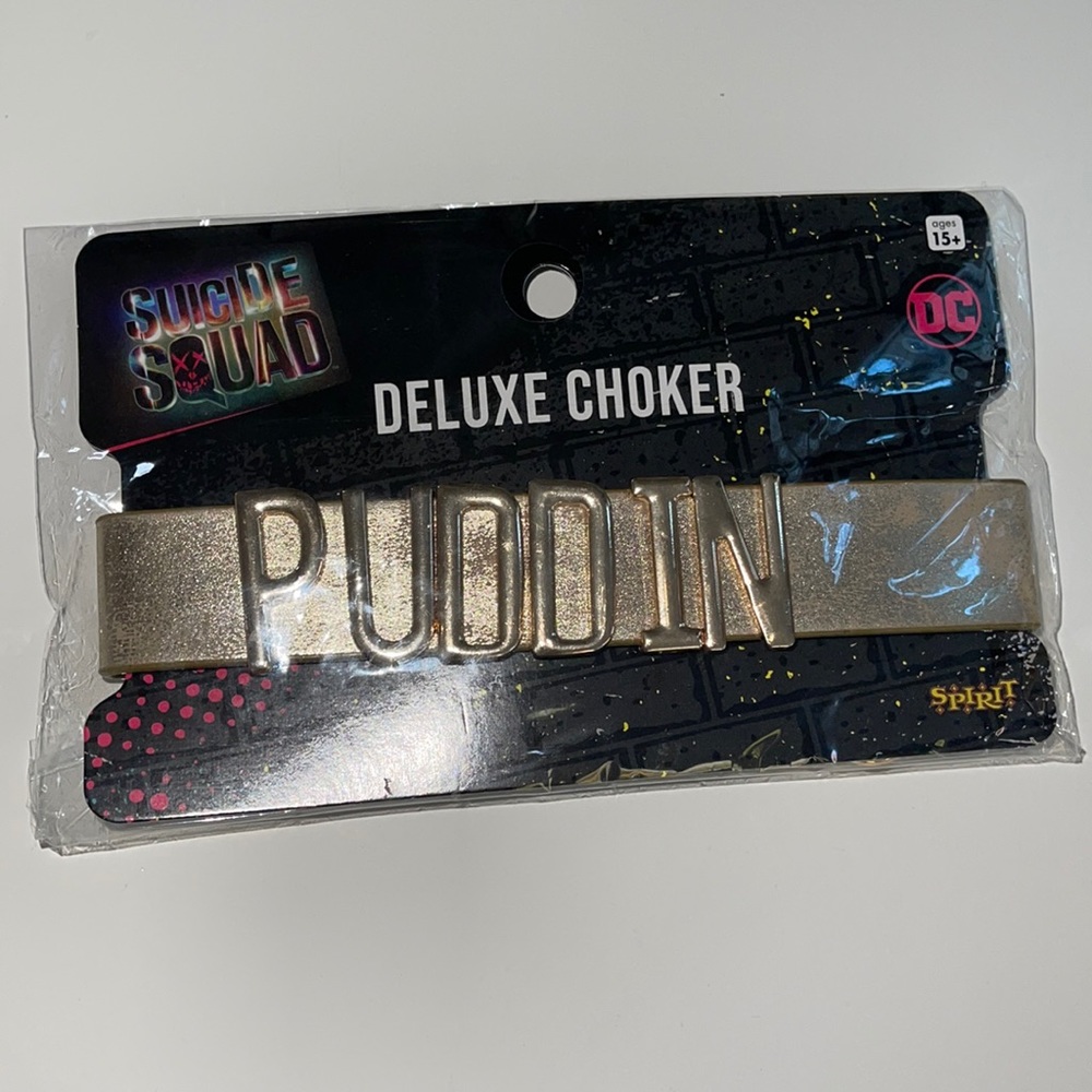 Suicide Squad ‘PUDDIN’ choker.
